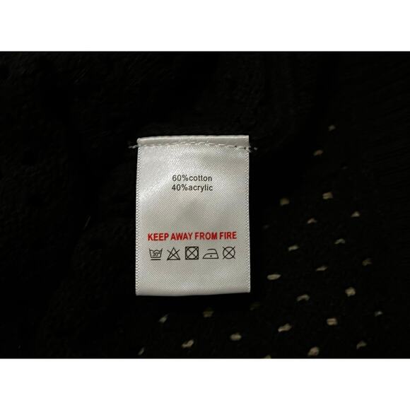 Aria Cove Black Womens Top Size 2 - Picture 5 of 6